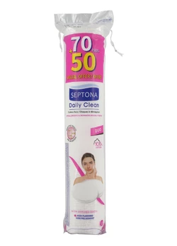 Ватні диски Septona Sensitive Touch DUO 70+50 шт Ватні диски Septona Sensitive Touch DUO 70+50 шт