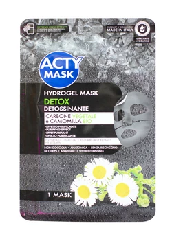 Маска для обличчя Acty Mask Detox гідрогелева з вугіллям та ромашкою 1 шт