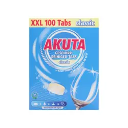 Таблетки для посудомийної машини Akuta Classic XXL 100 шт