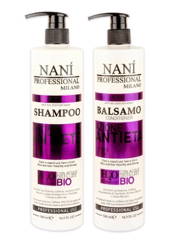 Набір шампунь і кондиціонер для волосся Nani Professional Відновлення Anti-Age 500 мл + 500 мл