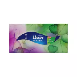 Серветки у коробці Velvet Classic двошарові 100 шт Серветки у коробці Velvet Classic двошарові 100 шт