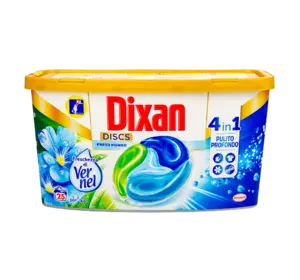 Гель-диски для прання DIXAN Freshness від Vernel 25 прань Гель-диски для прання DIXAN Freshness від Vernel 25 прань