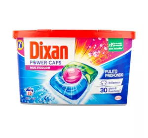 Гель-капсули для прання DIXAN POWER MULTICOLOR 15 прань Гель-капсули для прання DIXAN POWER MULTICOLOR 15 прань