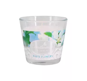 Свічка ароматизована Candlesense Decor у склянці White Flowers 80*90 (30 год)