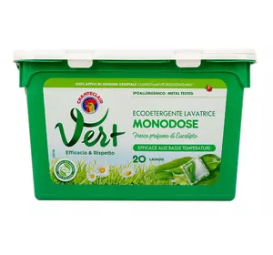 Гель-капсули для прання Chante Clair Vert Fresco Eucalipto (20 прань) Гель-капсули для прання Chante Clair Vert Fresco Eucalipto (20 прань)