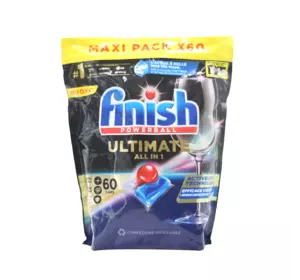Таблетки для посудомийних машин Finish Quantum Ultimate Regular 60 шт Таблетки для посудомийних машин Finish Quantum Ultimate Regular 60 шт