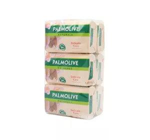 Тверде мило Palmolive Naturals Delicate Care з мигдальним молоком (6 шт* 90 г) Тверде мило Palmolive Naturals Delicate Care з мигдальним молоком (6 шт* 90 г)