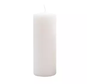 Свічка циліндрична Candlesense Decor біла 190*70 (85 год)