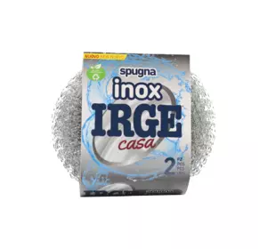 Шкребок металевий для миття посуду Irge Inox 2 шт