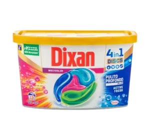 Гель-диски для прання DIXAN MULTICOLOR 13 прань