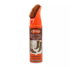 Спрей Vilo для відновлення замші та нубуку (коричневий) 200 мл Спрей Vilo для відновлення замші та нубуку (коричневий) 200 мл