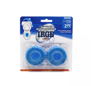Таблетки для зливного бачка Irge Blue water 2 шт Таблетки для зливного бачка Irge Blue water 2 шт