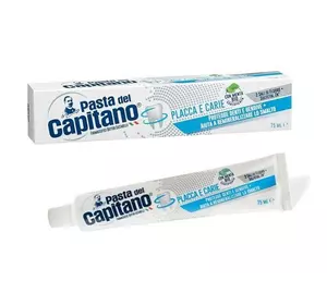 Зубна паста Pasta del Capitano Dentifricio Placca e Carie 75 мл