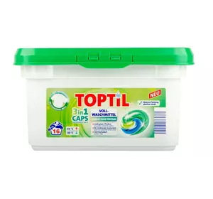 Гель-капсули для прання Toptil Universal (16 прань)